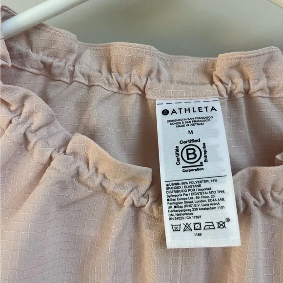 Athleta Women's Pink Sleeveless Top Medium - Picture 2 of 9